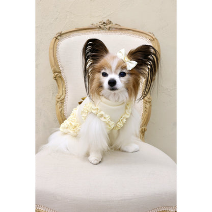 ミムット mimtto Satin Barrette☆予約品☆【小型犬 犬用 ヘアアクセサリー バレッタ リボン セレブ】