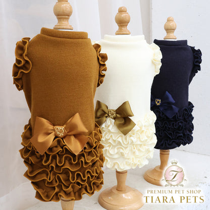 ミムット mimtto Chloe ☆予約品☆【小型犬 犬服 ドレス ワンピース スカート セレブ】