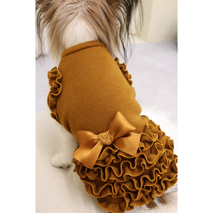 ミムット mimtto Chloe ☆予約品☆【小型犬 犬服 ドレス ワンピース スカート セレブ】