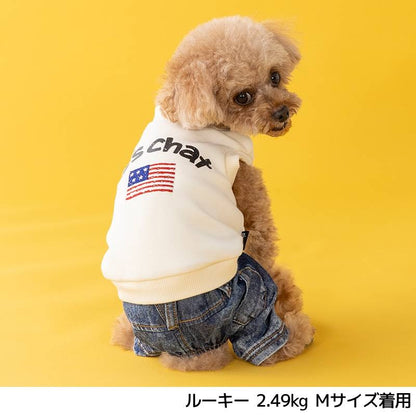 ディーズチャット D's CHAT イギリス刺しゅうワンピ ☆9月下旬順次発送☆【犬服 ドッグウェア ワンピース スカート ドレス セレブ】