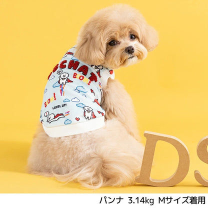 ディーズチャット D's CHAT ディーズ君スーパーマンタンク ☆9月下旬順次発送☆【犬服 ドッグウェア トップス タンクトップ ノースリーブ セレブ】
