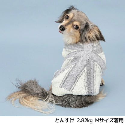 ディーズチャット D's CHAT イギリス柄ニット ☆10月下旬順次発送☆【犬服 ドッグウェア トップス ニット セーター セレブ】