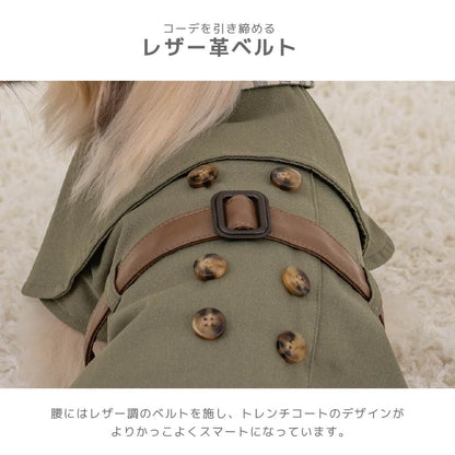 ティノティート TINOTITO ケープ風アウター ☆9月下旬順次発送☆【小型犬 犬服 ドッグウェア アウター コート ケープ 羽織り】ピー)