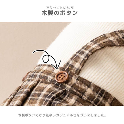 ティノティート TINOTITO チェックワンピ ☆9月下旬順次発送☆【小型犬 犬服 ドッグウェア ワンピース スカート】