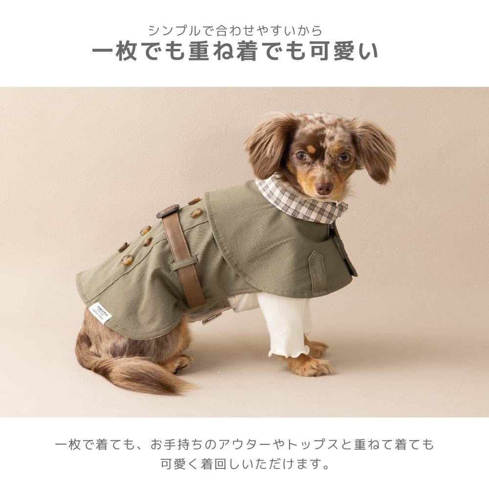 ティノティート TINOTITO ワンポイントメローTシャツ ☆9月下旬順次発送☆【小型犬 犬服 ドッグウェア トップス 長袖 Tシャツ カットソー】