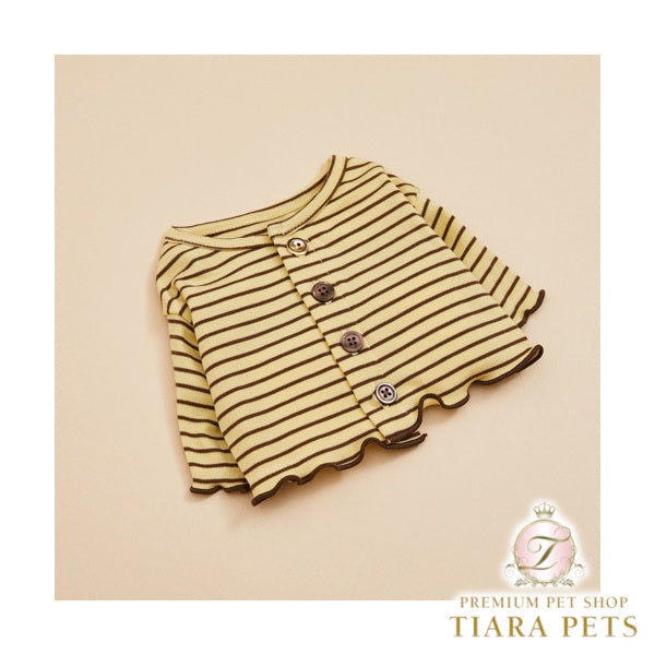 ルイスドッグ louisdog SWAY Cardigan【小型犬 犬服 ドッグウエア トップス アウター カーディガン 羽織り セレブ】