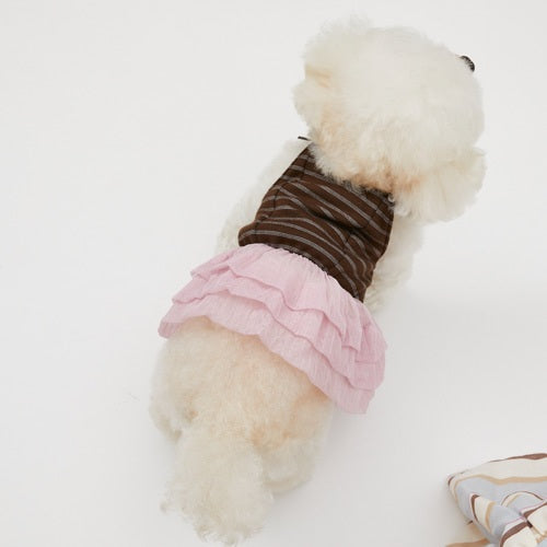 ルイスドッグ louisdog Swing TUTU【小型犬 犬服 ドッグウエア ワンピース ドレス スカート チュチュ セレブ】
