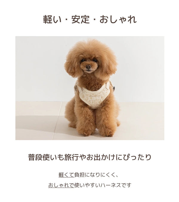 アントゥトゥ Un TouTou 花柄リード ☆9月下旬順次発送☆【小型犬 犬用 リード お散歩 セレブ】