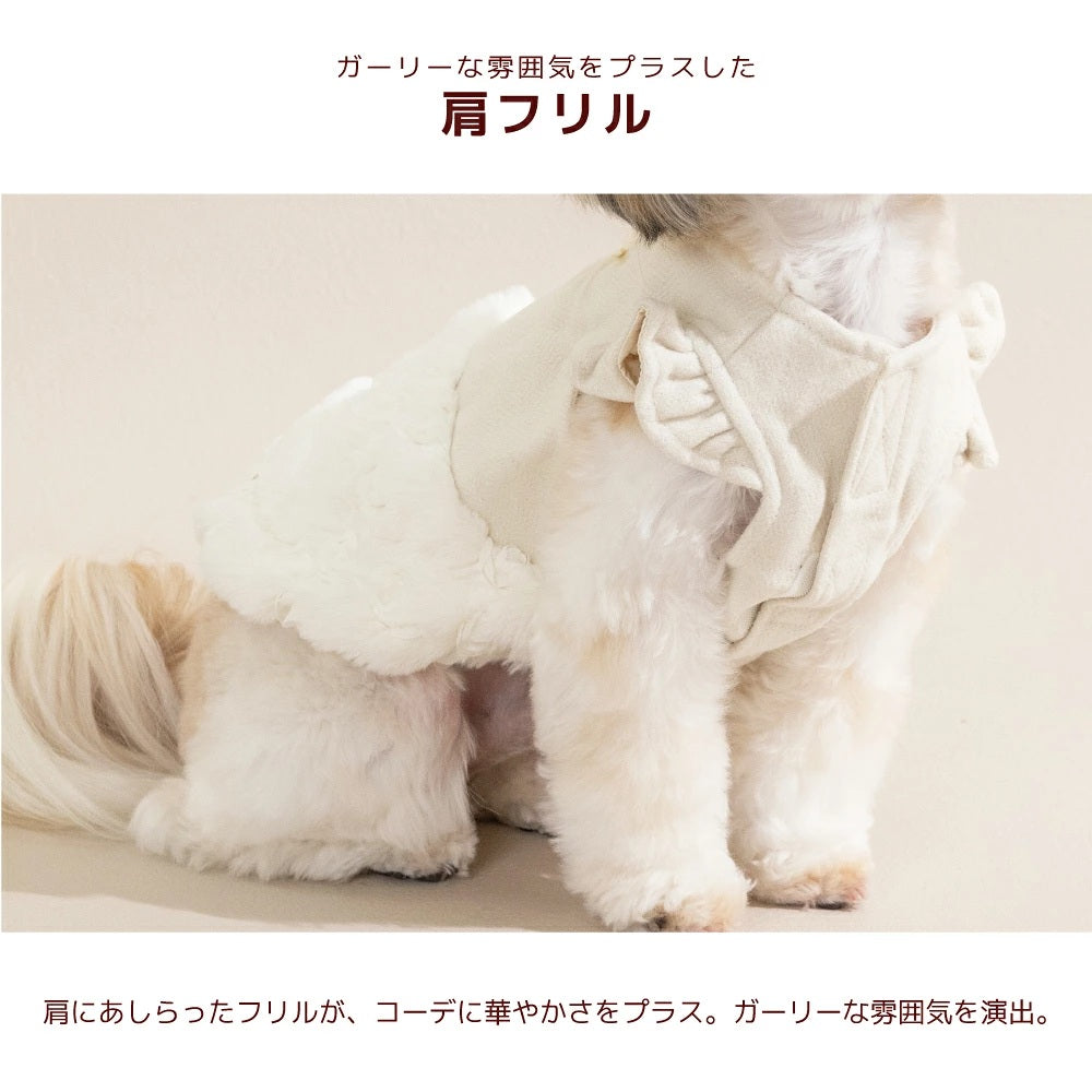 【最大3,000円OFFクーポン＋ポイント2倍】アントゥトゥ Un TouTou ローズバルーンワンピ ☆10月下旬順次発送☆【小型犬 犬用 ドッグウエア ワンピース スカート ドレス セレブ】
