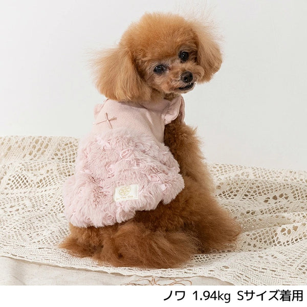 【最大3,000円OFFクーポン＋ポイント2倍】アントゥトゥ Un TouTou ローズバルーンワンピ ☆10月下旬順次発送☆【小型犬 犬用 ドッグウエア ワンピース スカート ドレス セレブ】