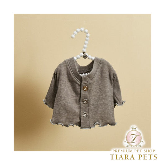 ルイスドッグ louisdog Organic Petit Cardigan【小型犬 犬服 ドッグウエア トップス ニット カーディガン セレブ】