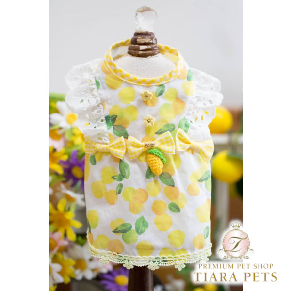 ブルブブ BUL BU-BU LEMON Cami【小型犬 犬服 トップス キャミソール ノースリーブ セレブ】