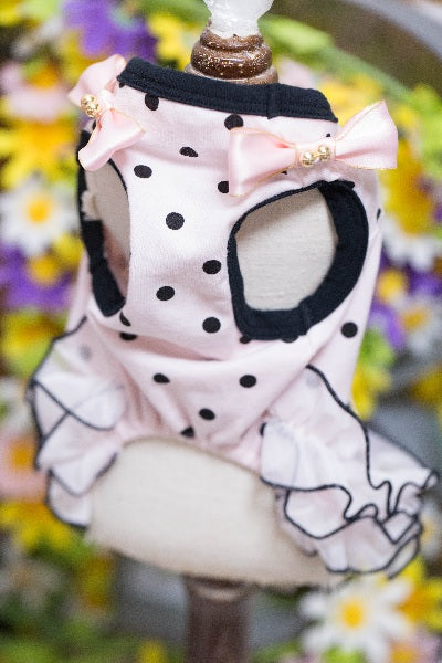 ブルブブ BUL BU-BU ドットキャミ【小型犬 犬服 ドッグウエア トップス キャミソール ノースリーブ セレブ】
