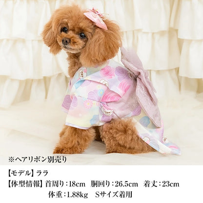 クレイジーブー CRAZYBOO クマプリント着物 ☆10月下旬順次発送☆【小型犬 犬服 ドッグウエア 着物 和服 セレブ】