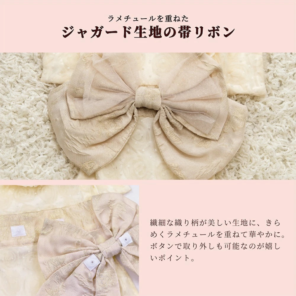クレイジーブー CRAZYBOO 花模様着物 ☆10月下旬順次発送☆【小型犬 犬服 ドッグウエア 着物 和服 セレブ】