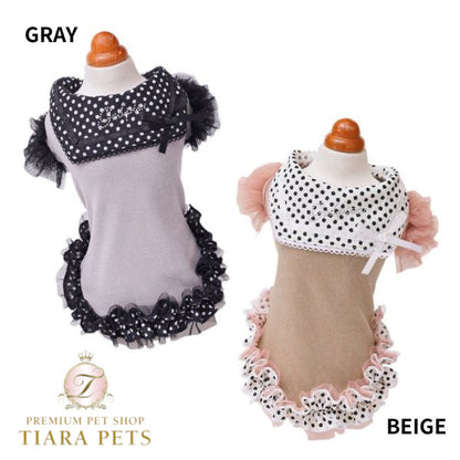 ゴッドピヴァ GODPIVA ロイヤルドットタンク【小型犬用 犬用 ドッグウエア トップス タンクトップ ノースリーブ セレブ】