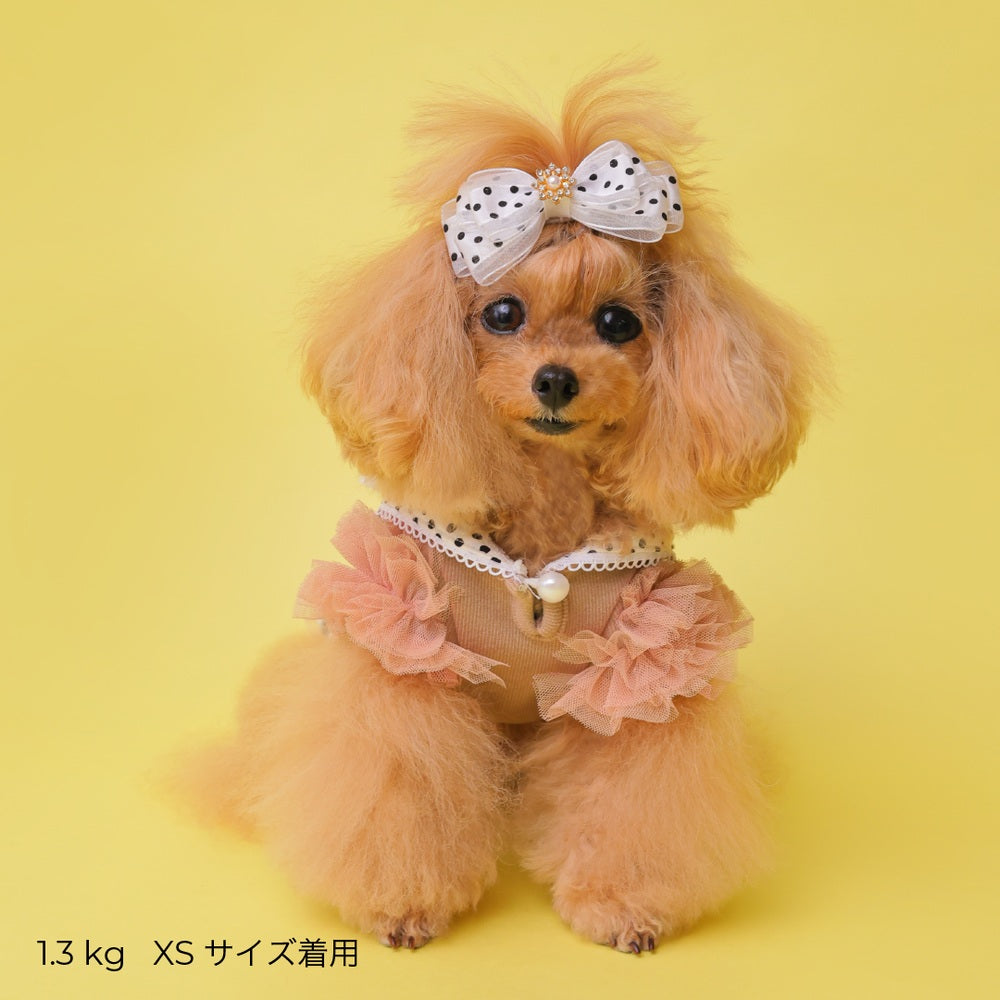 ゴッドピヴァ GODPIVA ロイヤルドットタンク【小型犬用 犬用 ドッグウエア トップス タンクトップ ノースリーブ セレブ】