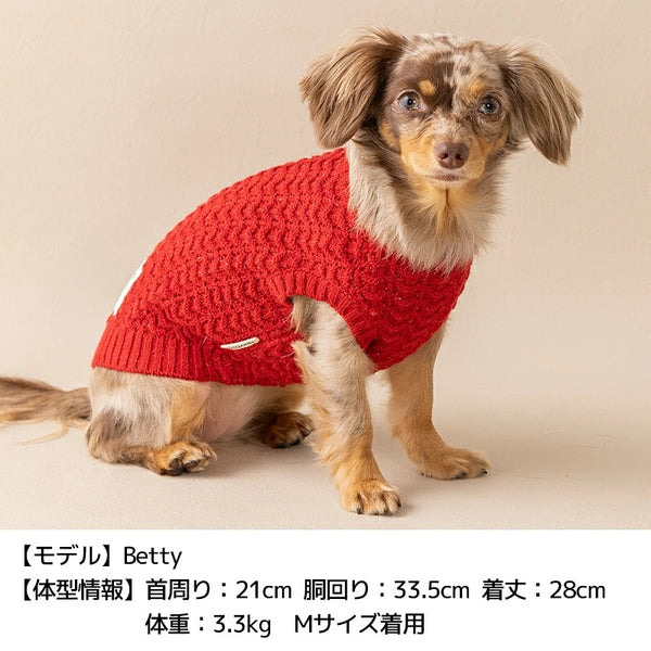 ティノティート TINOTITO シンプルラメニット ☆10月下旬順次発送☆【小型犬 犬服 ドッグウェア トップス ニット セーター】