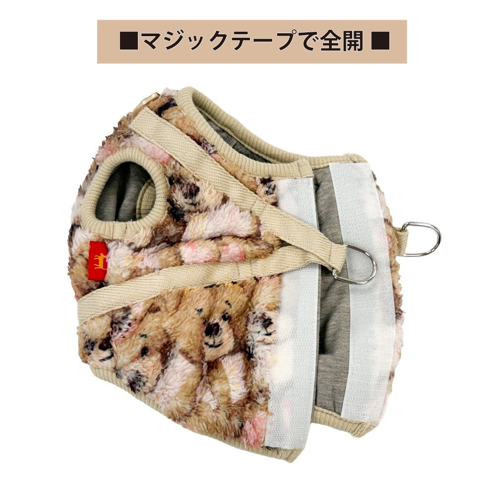 クークチュール Coo Couture ☆10月中旬から下旬入荷予定☆ テラヘルツ・ブローイングベアハーネス［7348］【ドッグウエア ウエア 犬介護 ハーネス シニア犬】