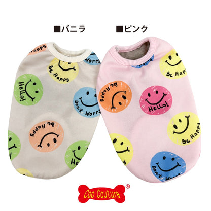クークチュール Coo Couture ヒートテラ・ポッピンスマイルタンク［12525］【ドッグウエア ウエア 犬介護 ハーネス シニア犬】