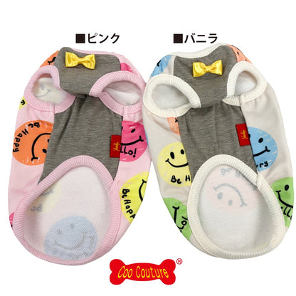 クークチュール Coo Couture ヒートテラ・ポッピンスマイルタンク［12525］【ドッグウエア ウエア 犬介護 ハーネス シニア犬】