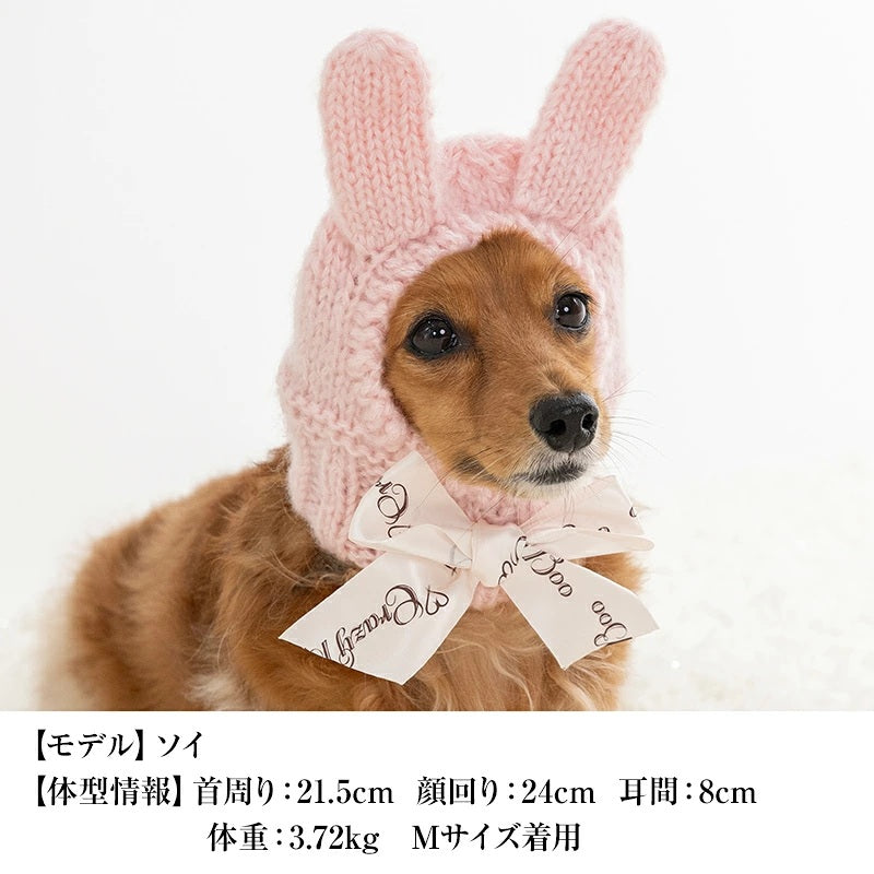 クレイジーブー CRAZYBOO アニマル手編み帽子 ☆10月下旬順次発送☆【小型犬 犬用 帽子 ニット 手編み セレブ】
