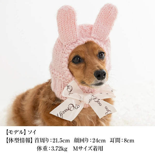 クレイジーブー CRAZYBOO アニマル手編み帽子 ☆10月下旬順次発送☆【小型犬 犬用 帽子 ニット 手編み セレブ】