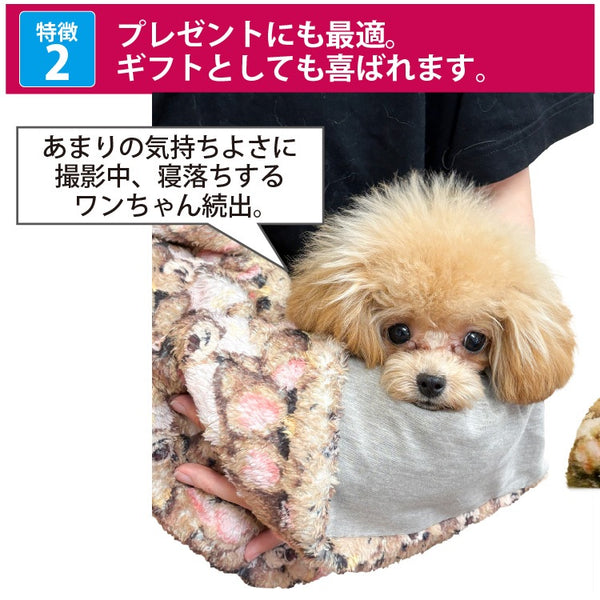 クークチュール Coo Couture ☆10月中旬から下旬入荷予定☆ テラヘルツ・ブローイングベアブランケット［7352］【犬用 ブランケット シニア犬】