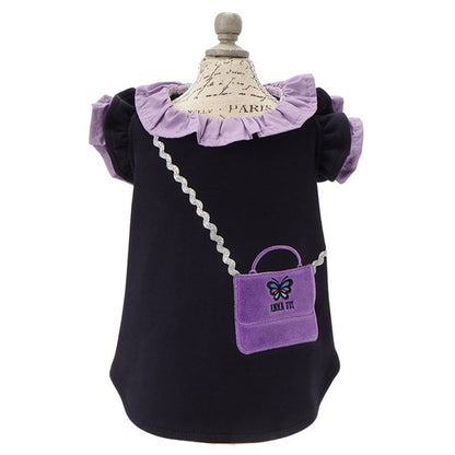 アナ スイ ANNA SUI ミニショルダーモチーフワンピース【小型犬 犬服 ドッグウエア ワンピース スカート ドレス セレブ】