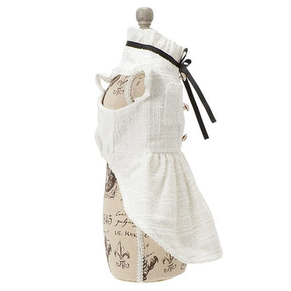 アナ スイ ANNA SUI リボンフリルツイードワンピース【小型犬 犬服 ドッグウエア ワンピース スカート ドレス セレブ】