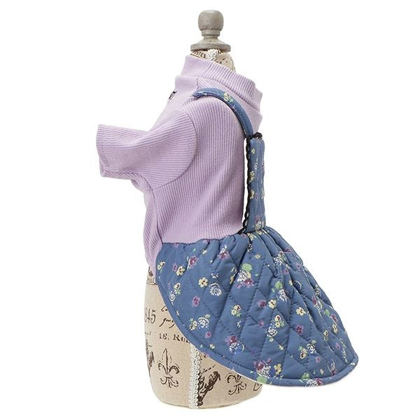 アナ スイ ANNA SUI グラフィックキルティングワンピース【小型犬 犬服 ドッグウエア ワンピース スカート ドレス セレブ】