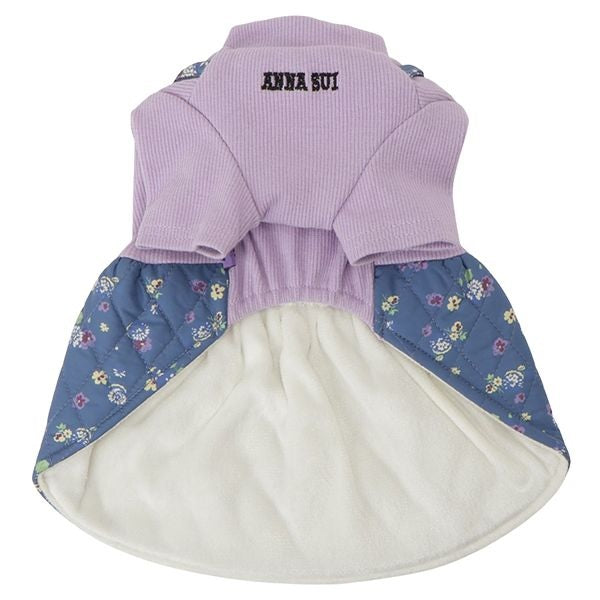 アナ スイ ANNA SUI グラフィックキルティングワンピース【小型犬 犬服 ドッグウエア ワンピース スカート ドレス セレブ】