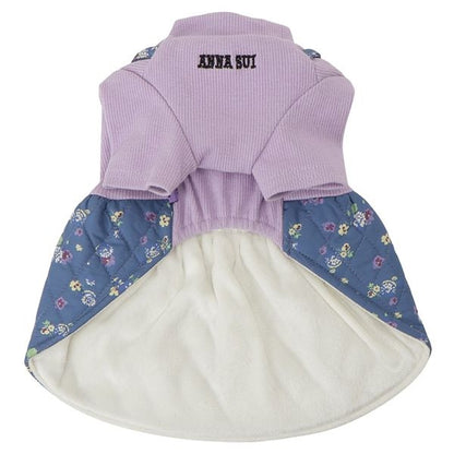 アナ スイ ANNA SUI グラフィックキルティングワンピース【小型犬 犬服 ドッグウエア ワンピース スカート ドレス セレブ】