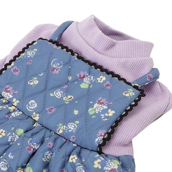 アナ スイ ANNA SUI グラフィックキルティングワンピース【小型犬 犬服 ドッグウエア ワンピース スカート ドレス セレブ】