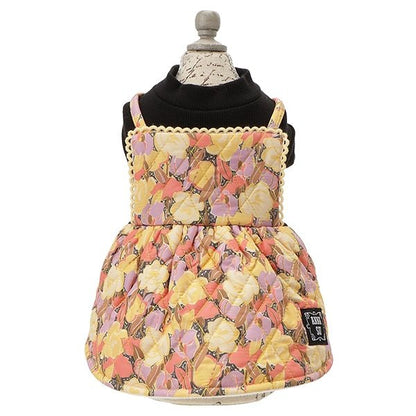 アナ スイ ANNA SUI グラフィックキルティングワンピース【小型犬 犬服 ドッグウエア ワンピース スカート ドレス セレブ】
