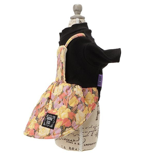 アナ スイ ANNA SUI グラフィックキルティングワンピース【小型犬 犬服 ドッグウエア ワンピース スカート ドレス セレブ】