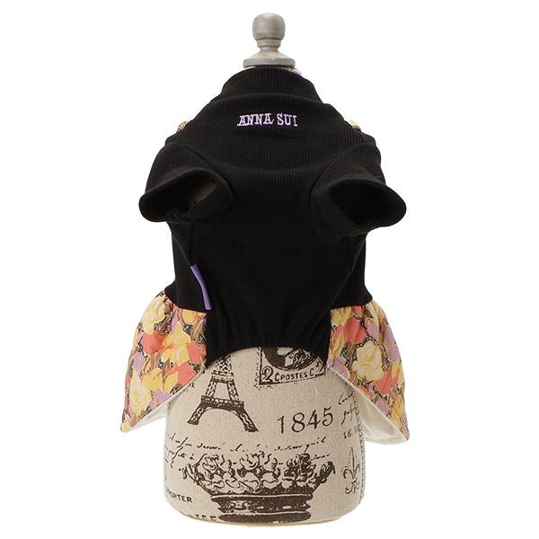 アナ スイ ANNA SUI グラフィックキルティングワンピース【小型犬 犬服 ドッグウエア ワンピース スカート ドレス セレブ】