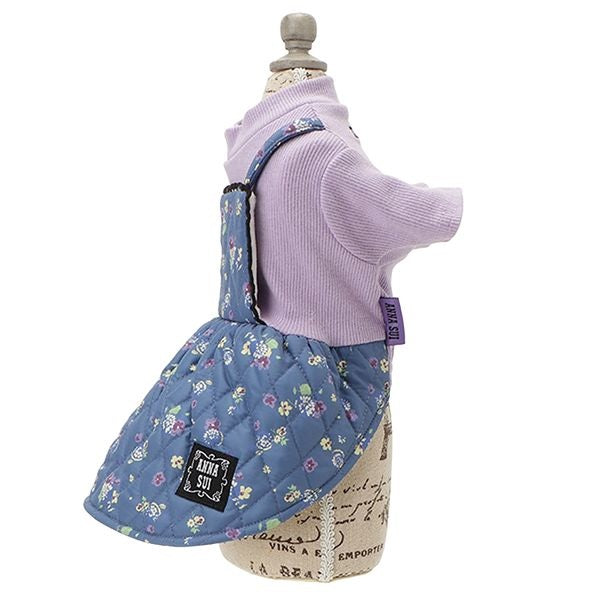 アナ スイ ANNA SUI グラフィックキルティングワンピース【小型犬 犬服 ドッグウエア ワンピース スカート ドレス セレブ】
