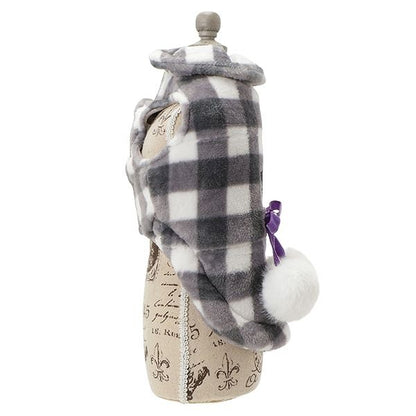アナ スイ ANNA SUI リボン付きもこもこチェック柄アウター【小型犬 犬服 ドッグウエア アウター コート セレブ】
