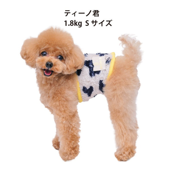 クークチュール Coo Couture ☆10月中旬から下旬入荷予定☆ テラヘルツ・MOUMOUベルクロバンド［7353］【ドッグウエア ウエア 犬介護 腹巻 はら巻 シニア犬】