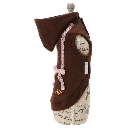 ロペピクニック ROPE PICNIC リボンパーカー【犬服 ドッグウエア トップス パーカー フーディ スウェット トレーナー セレブ】