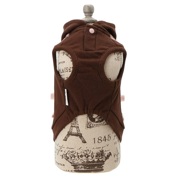 ロペピクニック ROPE PICNIC リボンパーカー【犬服 ドッグウエア トップス パーカー フーディ スウェット トレーナー セレブ】