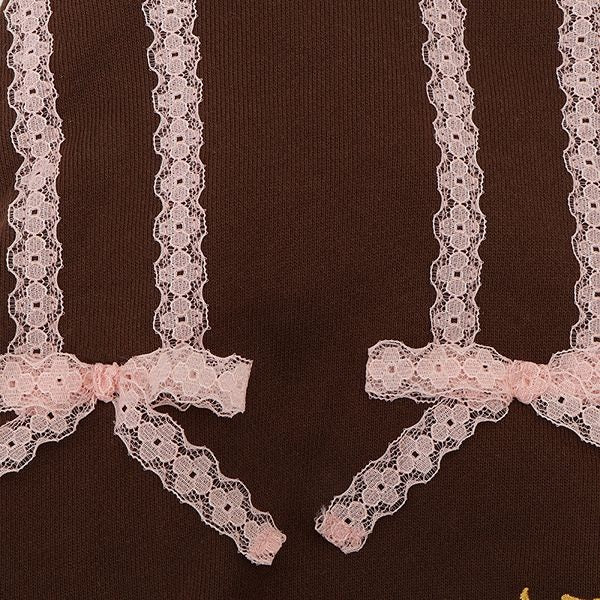 ロペピクニック ROPE PICNIC リボンパーカー【犬服 ドッグウエア トップス パーカー フーディ スウェット トレーナー セレブ】