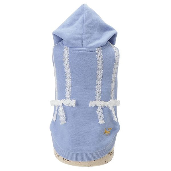 ロペピクニック ROPE PICNIC リボンパーカー【犬服 ドッグウエア トップス パーカー フーディ スウェット トレーナー セレブ】