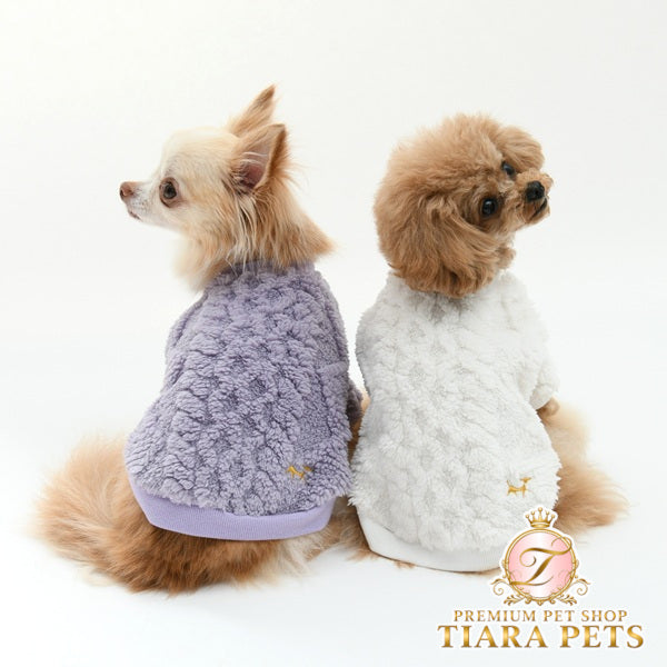 ロペピクニック ROPE PICNIC ケーブルボアプルオーバー【犬服 ドッグウエア トップス パーカー フーディ スウェット トレーナー セレブ】