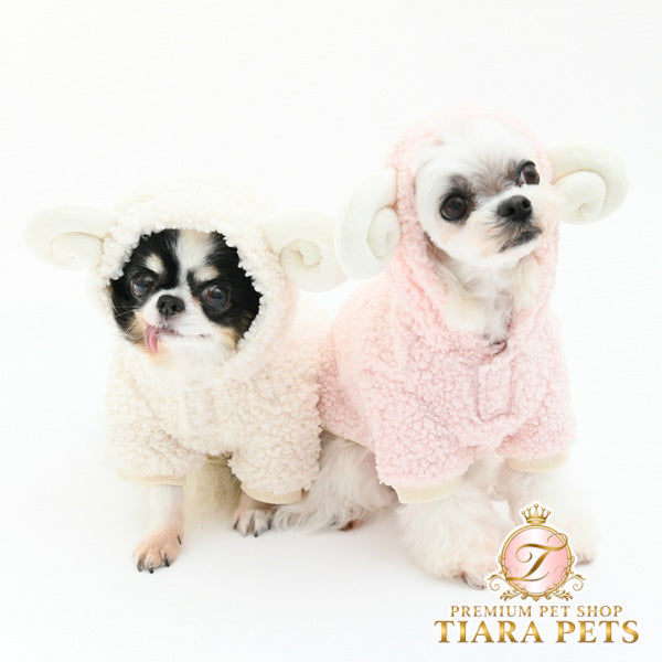 ロペピクニック ROPE PICNIC ひつじパーカー【犬服 ドッグウエア トップス パーカー フーディ スウェット トレーナー セレブ】