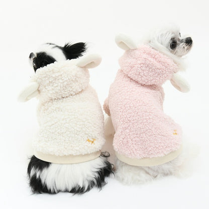 ロペピクニック ROPE PICNIC ひつじパーカー【犬服 ドッグウエア トップス パーカー フーディ スウェット トレーナー セレブ】
