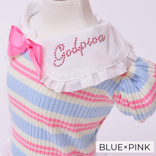 ゴッドピヴァ GODPIVA ☆ご予約☆ フレンチボーダタンク【小型犬用 犬服 ドッグウエア トップス タンクトップ ノースリーブ セレブ】