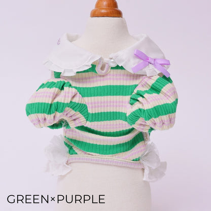 ゴッドピヴァ GODPIVA ☆ご予約☆ フレンチボーダタンク【小型犬用 犬服 ドッグウエア トップス タンクトップ ノースリーブ セレブ】