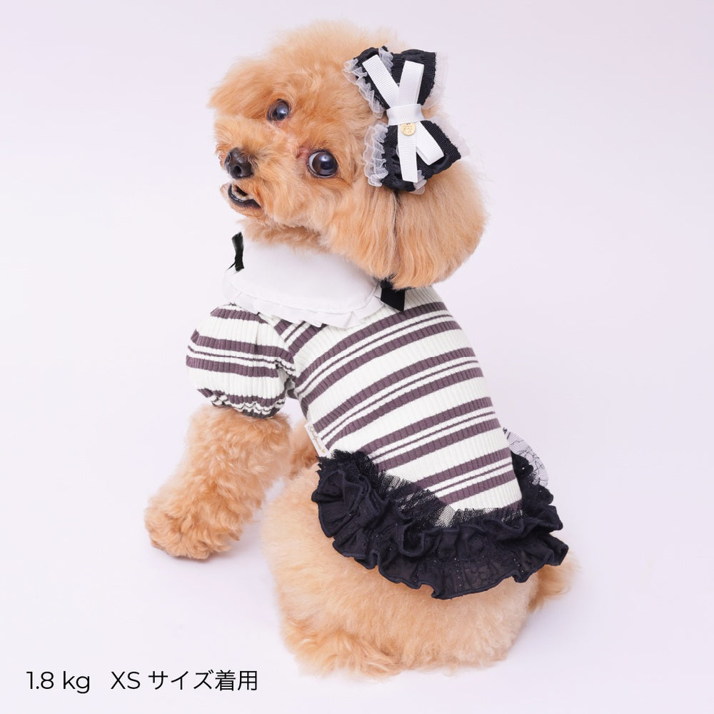 ゴッドピヴァ GODPIVA ☆ご予約☆ フレンチボーダタンク【小型犬用 犬服 ドッグウエア トップス タンクトップ ノースリーブ セレブ】